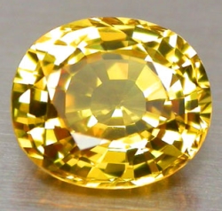 Unheated Sri Lankan Yellow Sapphire