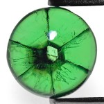 1.58-Carat Deep Green Trapiche Emerald from Colombian Muzo Mines