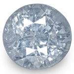 8.87-Carat Unheated 11mm Round Ceylon Sapphire (GIA-Certified)