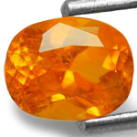 0.85-Carat Fanta Orange Clinohumite from Mahenge, Tanzania