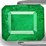 5.57-Carat Lovely Grass Green Emerald from Zimbabwe