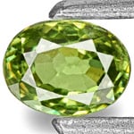 0.33-Carat Vivid Green Namibian Demantoid Garnet