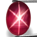 4.25-Carat Collector Grade Star Ruby with Super Sharp Star