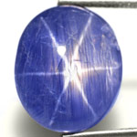 9.27-Carat Unheated Cornflower Blue Burmese Star Sapphire