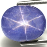 7.39-Carat Deep Blue Star Sapphire from Mogok, Burma