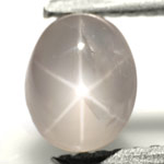 1.74-Carat Rare White Star Sapphire from Mogok, Burma