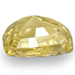 4 24 carat cushion cut unheated lemon yellow sapphire 4 24 carat cushion cut unheated lemon yellow sapphire