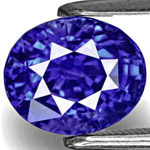 3.60-Carat Eye-Clean Cornflower Blue Kashmir Sapphire (GIA)