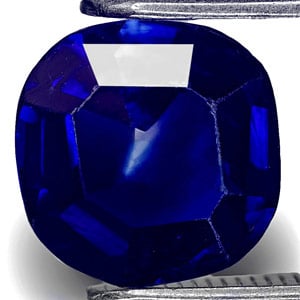 1.82-Carat Ink Blue Unheated Kashmir-Origin Sapphire (GIA)