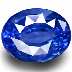 5.25-Carat Eye-Clean Unheated Cornflower Blue Sapphire (GIA)