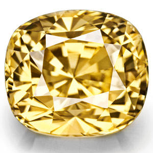 8.02-Carat Museum-Grade VVS Fiery Vivid Yellow Unheated Sapphire 