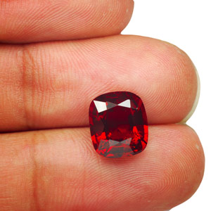 4.86-Carat Collector-Grade Pigeon Blood Red Burmese Spinel 