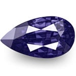 1.00-Carat Flawless Intense Violetish Blue Ceylon Sapphire (IGI)