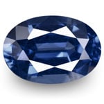1.51-Carat Unheated VVS-Clarity Deep Blue Ceylon Sapphire (GRS)