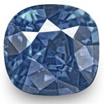 1.70-Carat GRS-Certified Unheated Cushion-Cut Blue Sapphire