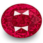 4.09-Carat Unheated VS-Clarity Pinkish Red Mozambique Ruby (GRS)