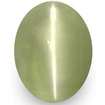 3.08-Carat IGI-Certified Greyish Green Chrysoberyl Cat's Eye