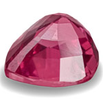 0.73-Carat Lively Pear-Shaped Vivid Pink Red Burmese Ruby (UH)