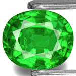 1.33-Carat Natural & Untreated Electric Green Tsavorite Garnet