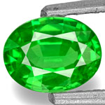 0.64-Carat Bright Green Eye-Clean Tsavorite Garnet from Kenya