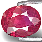 1.04-Carat Unheated Intense Pinkish Purple Sapphire