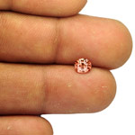 0.58-Carat Unheated Eye-Clean Pinkish Orange Padparadscha