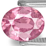 0.81-Carat Eye-Clean Purplish Pink Sapphire from Sri Lanka