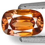 0.67-Carat IGI-Certified Unheated Cushion-Cut Padparadscha