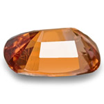 0.67-Carat IGI-Certified Unheated Cushion-Cut Padparadscha