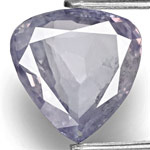 5.43-Carat GRS-Certified Pastel Violetish Blue Kashmir Sapphire