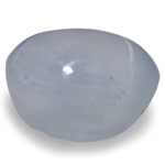 16.94-Carat Light Blue Sri Lankan Star Sapphire with Sharp Star