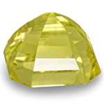 6.12-Carat GIA-Certified Unheated Bright Yellow Ceylon Sapphire