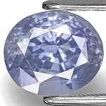 5.00-Carat Unheated Eye-Clean Intense Blue Sapphire (GIA)