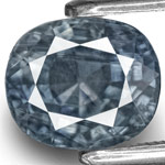2.25-Carat GIA-Certified Unheated Greyish Blue Kashmir Sapphire