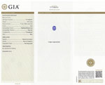 5.97-Carat GIA-Certified Unheated Blue Sapphire from Sri Lanka