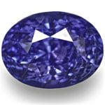 4.12-Carat Unheated Rich Cornflower Blue Sapphire from Sri Lanka