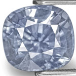 5.14-Carat Unheated Lustrous Blue Kashmir-Origin Sapphire (GIA)