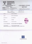 1.70-Carat Flawless Unheated Ceylon Padparadscha Sapphire (IGI)