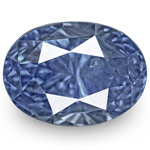 6.21-Carat GIA-Certified Unheated Lustrous Intense Blue Sapphire