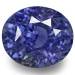 3.56-Carat GRS-Certified Unheated Oval-Cut Sri Lankan Sapphire