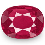 1.00-Carat Beautiful IGI-Certified Cushion-Cut Unheated Ruby