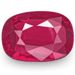 0.88-Carat IGI-Certified Unheated Intense Pinkish Red Ruby