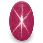 3.67-Carat Lovely Unheated Deep Pinkish Red Vietnamese Star Ruby 3.67-Carat Lovely Unheated Deep Pinkish Red Vietnamese Star Ruby