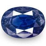 8.28-Carat Rare Unheated VVS "Ink Blue" Sapphire (GIA-Certified)