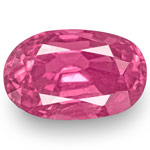2.17-Carat Unheated Oval-Cut Rich Pink Sapphire from Madagascar