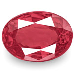 0.92-Carat Unheated Eye-Clean Intense Pink Red Burmese Spinel