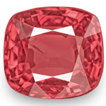 1.08-Carat Cushion-Cut Reddish Orange Spinel from Burma (IGI)