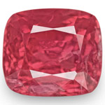 1.40-Carat Cushion-Cut Lustrous Orangy Pink Spinel from Burma