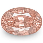 0.66-Carat Unheated VVS Vivid Orangy Pink Padparadscha Sapphire