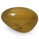 1.29-Carat Deep Yellowish Brown Sri Lankan Chrysoberyl Cat's Eye